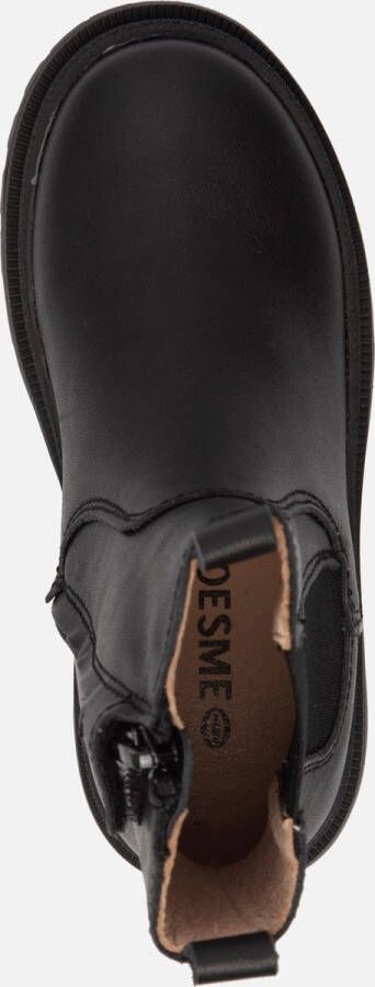 Shoesme Bikerboots Meisjes Black Leer