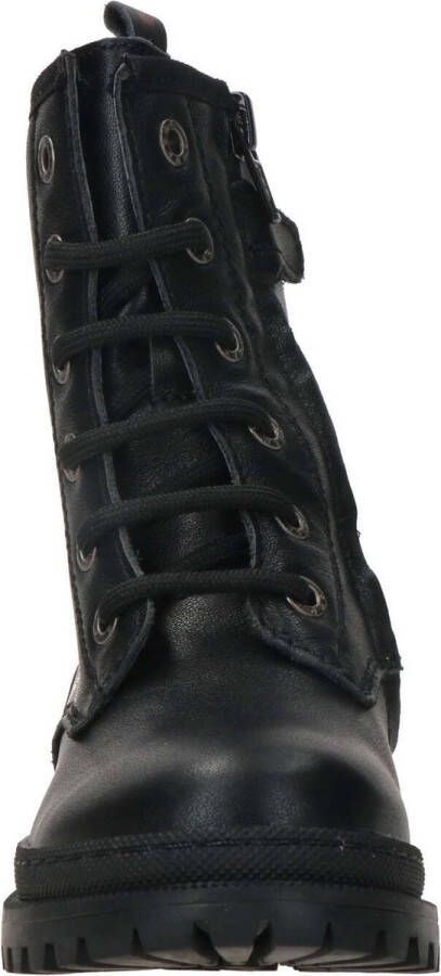 Shoesme Bikerboots Meisjes Black Leer