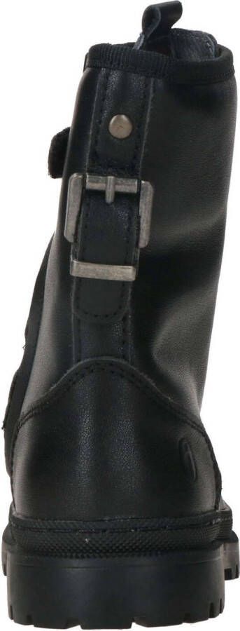 Shoesme Bikerboots Meisjes Black Leer