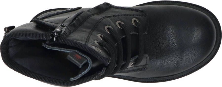 Shoesme Bikerboots Meisjes Black Leer