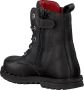 Shoesme De9w095 Veterboots Laarzen Met Veters Meisjes Zwart - Thumbnail 19