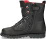 Shoesme De9w095 Veterboots Laarzen Met Veters Meisjes Zwart - Thumbnail 10