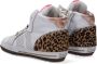 Shoesme BP21S002-B leren babyschoenen met panterprint wit - Thumbnail 3