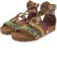 Shoesme leren sandalen met kraaltjes beige Meisjes Leer All over print 24 - Thumbnail 19