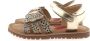 Shoesme leren sandalen met ponyhair goud beige Leer Dierenprint 29 - Thumbnail 13