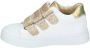 Shoesme leren sneakers wit goud met glitters Meisjes Leer Meerkleurig 23 - Thumbnail 15