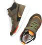 Shoesme Rf21w034 Hoge sneakers Leren Sneaker Jongens Kids Groen - Thumbnail 5