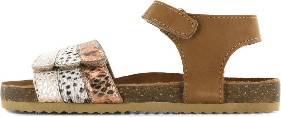 Shoesme Sandalen Meisjes Brown Animal Leer