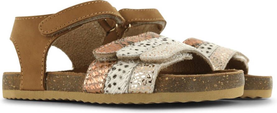 Shoesme Sandalen Meisjes Brown Animal Leer