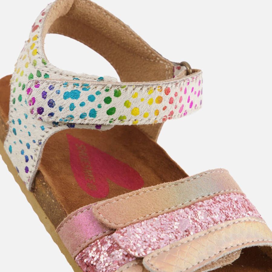 Shoesme Sandalen Meisjes multicolor Leer