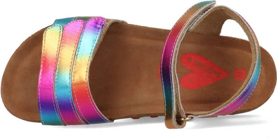 Shoesme Sandalen Meisjes Rainbow Leer