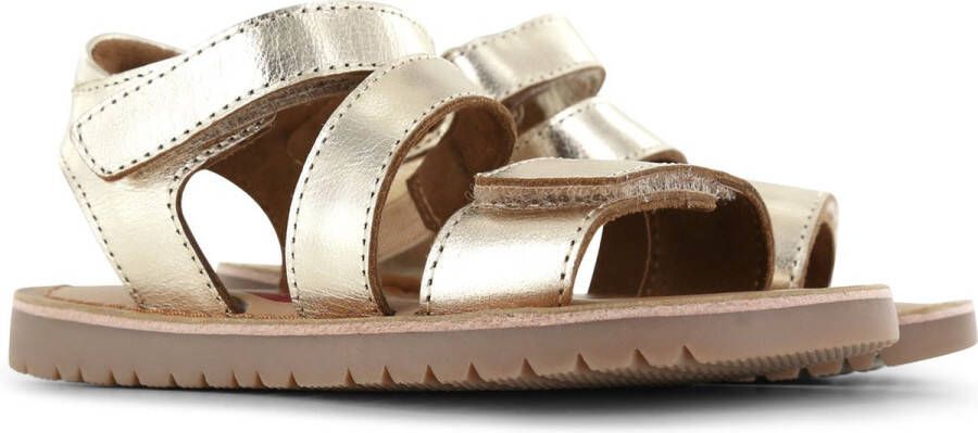 Shoesme Shiny Sandalen goud Leer