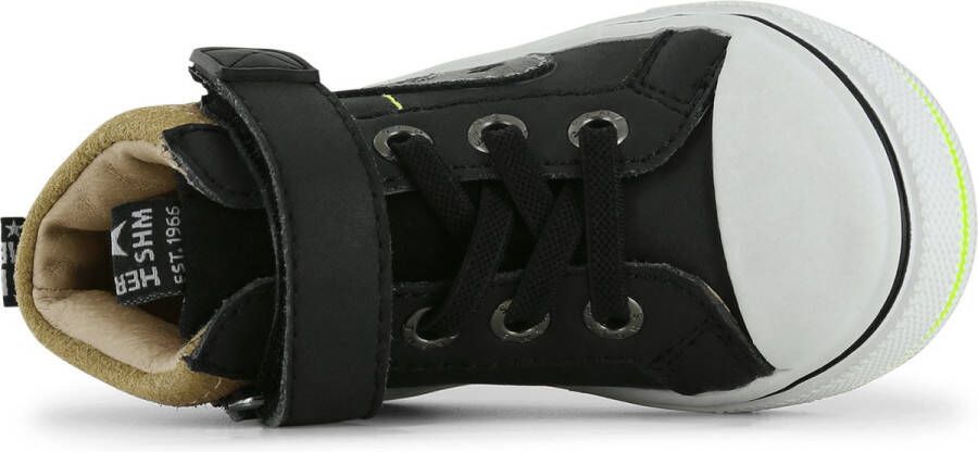 Shoesme Sneakers Jongens Black Leer