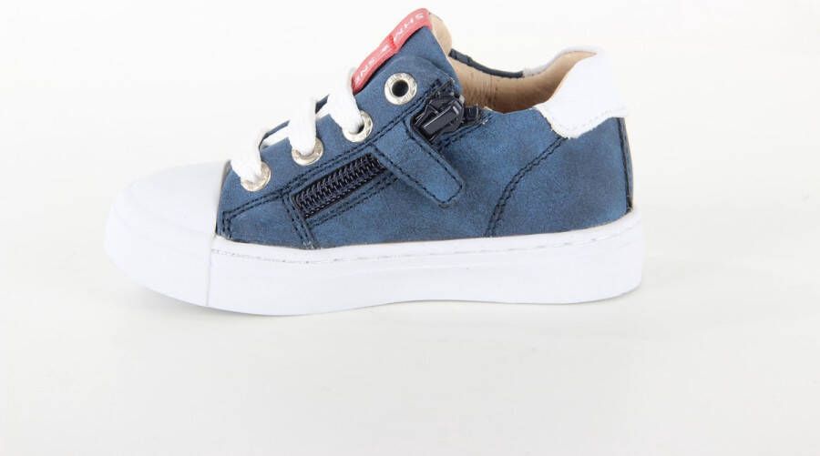 Shoesme Sneakers Jongens Blue Leer