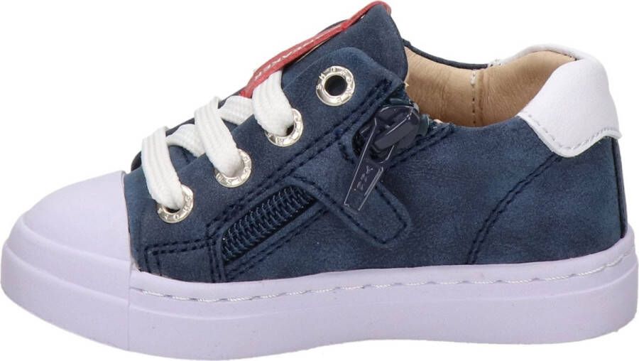 Shoesme Sneakers Jongens Blue Leer