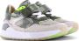 Shoesme sneakers groen beige Jongens Leer Meerkleurig 22 - Thumbnail 7