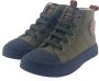 Shoesme SH22W036-B leren sneakers olijfgroen - Thumbnail 13