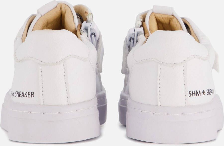 Shoesme Sneakers Meisjes jongens WHITE Leer