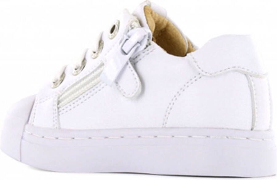 Shoesme Sneakers Meisjes jongens WHITE Leer