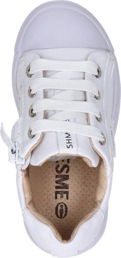 Shoesme Sneakers Meisjes jongens WHITE Leer