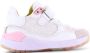 Shoesme Sneakers Meisjes Pink White Leer - Thumbnail 4