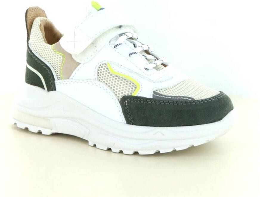 Shoesme Trainer Sneakers wit Leer Heren