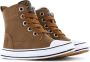 Shoesme On22w211 Hoge sneakers Leren Sneaker Cognac - Thumbnail 6