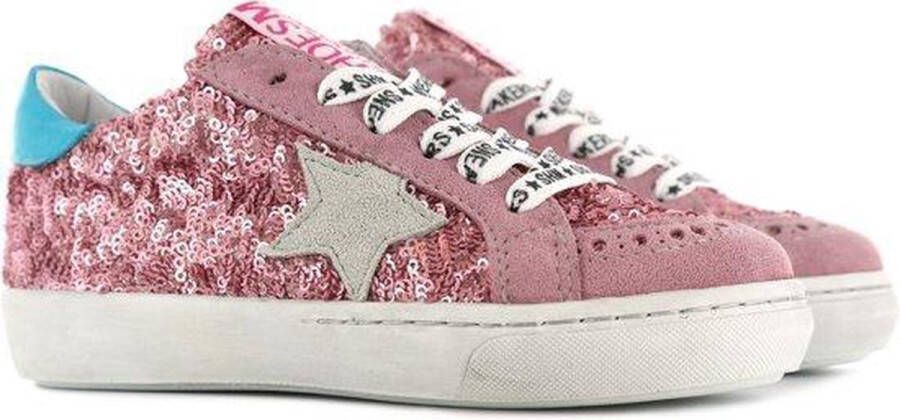 Shoesme Vulcanised Meisjes Sneakers Roze