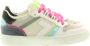 Shoesme White fucsia green veterschoen vu22108_a(29 Kleur Wit ) - Thumbnail 2