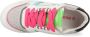 Shoesme White fucsia green veterschoen vu22108_a(29 Kleur Wit ) - Thumbnail 4