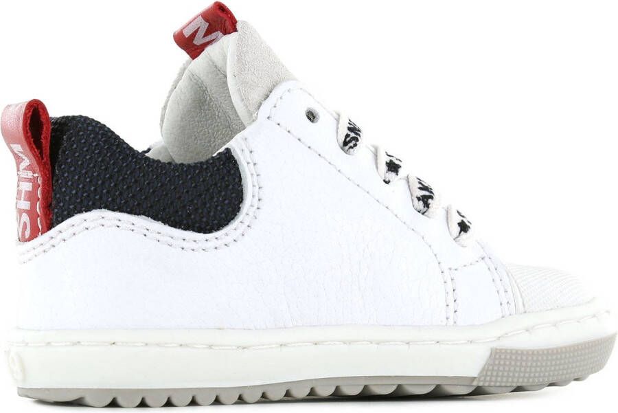 Shoesme Witte Veterschoenen Extreme Flex