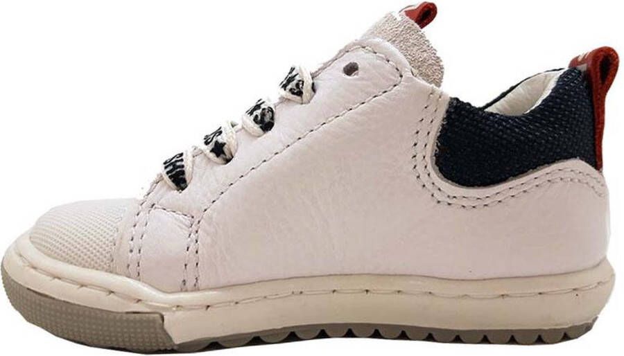 Shoesme Witte Veterschoenen Extreme Flex