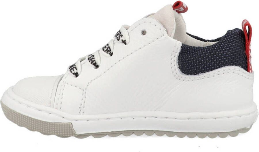 Shoesme Witte Veterschoenen Extreme Flex