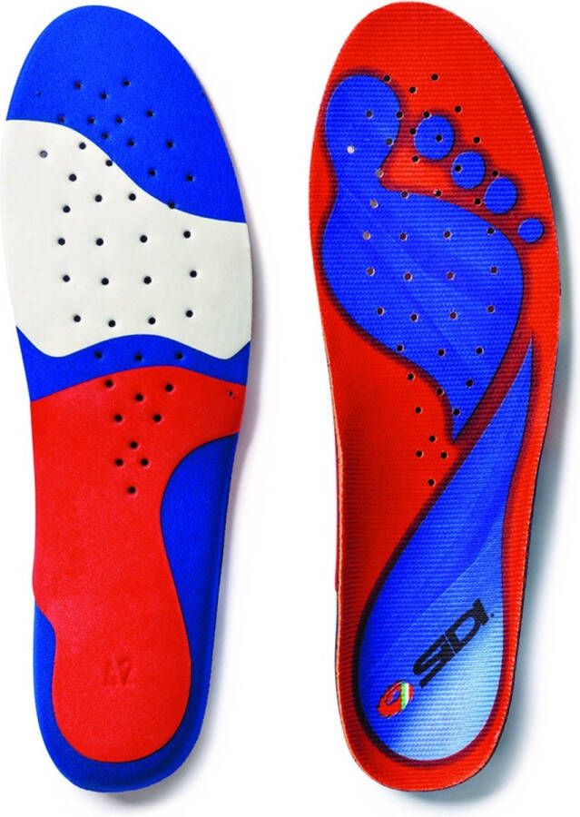 Sidi Inlegzool Rood Blauw Unisex Memory Insole (98) Red Blue 40 - Foto 3