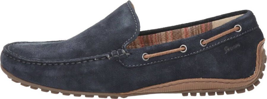 Sioux Callimo mocassins blauw Suede 320404 - Foto 4