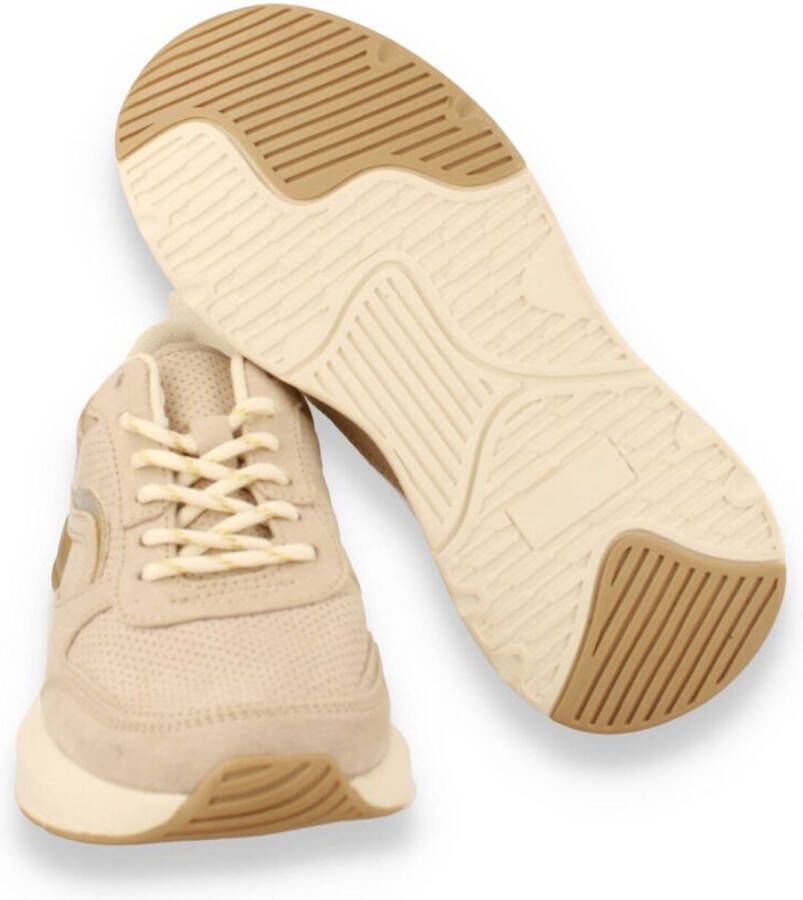 JL Lifestyle SJ LIFESTYLE SJ Dames Sneaker Beige Wit BEIGE