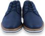 JL Lifestyle SJ LIFESTYLE SJ Heren Veterschoen Blauw - Thumbnail 3