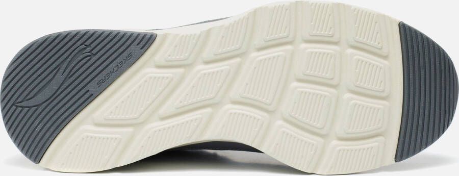 Skechers Grijze Leren Court Sneaker met AirCooled Memory Foam Gray Heren - Foto 13