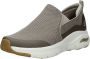 Skechers Arch Fit Banlin instappers taupe Textiel Heren - Thumbnail 25