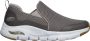 Skechers Arch Fit Banlin instappers taupe Textiel Heren - Thumbnail 25