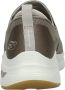 Skechers Arch Fit Banlin instappers taupe Textiel Heren - Thumbnail 25