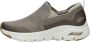 Skechers Arch Fit Banlin instappers taupe Textiel Heren - Thumbnail 29