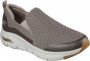 Skechers Arch Fit Banlin instappers taupe Textiel Heren - Thumbnail 34