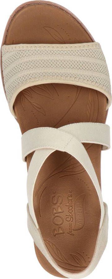 Skechers Arch Fit Beach Kiss Boho Beyond Sandalen Hak beige