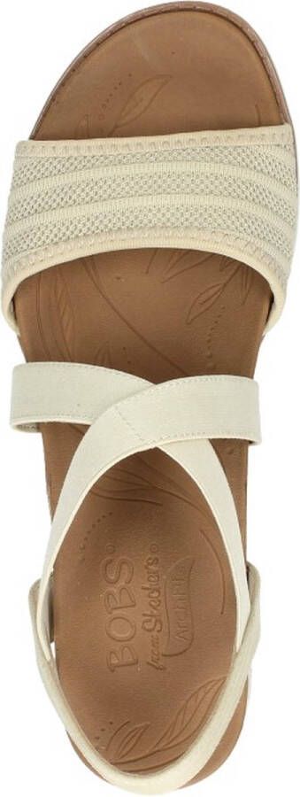 Skechers Arch Fit Beach Kiss Boho Beyond Sandalen Hak beige