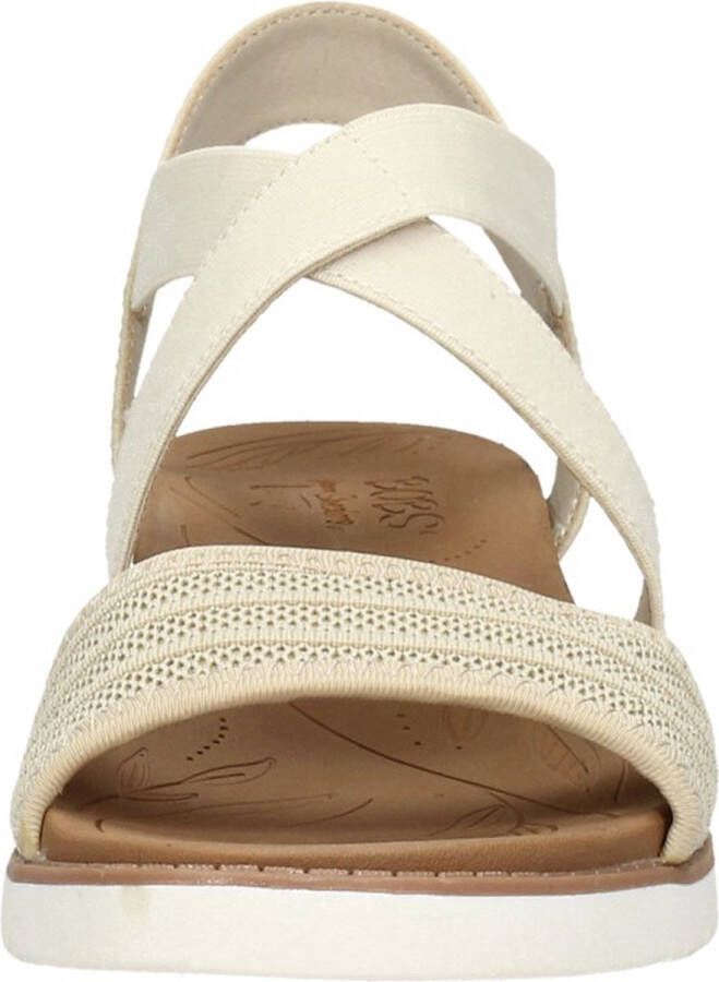 Skechers Arch Fit Beach Kiss Boho Beyond Sandalen Hak beige