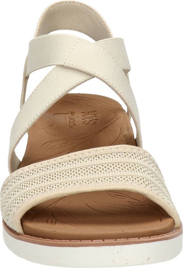 Skechers Arch Fit Beach Kiss Boho Beyond Sandalen Hak beige