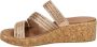 Skechers Arch Fit Beverlee Always Classy Slipper Vrouwen Goud - Thumbnail 13