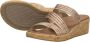 Skechers Arch Fit Beverlee Always Classy Slipper Vrouwen Goud - Thumbnail 9