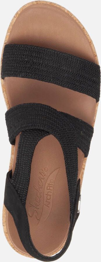 Skechers Arch Fit Beverlee Love Stay Dames Sandalen Zwart